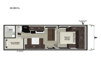 Wildwood X-Lite 261BHXL Floorplan Image