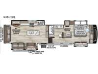 Durango Gold G384MSQ Floorplan Image