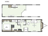 Quailridge 39CBDL Floorplan Image