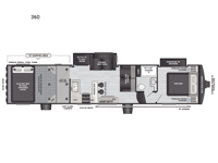 Raptor Carbon Series 360 Floorplan Image