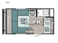 Yellowstone Trail Edition 160FK Floorplan