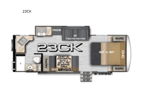 Nash 23CK Floorplan Image