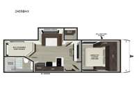 EVO 2405BHX Floorplan Image