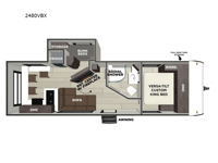 EVO 2480VBX Floorplan Image