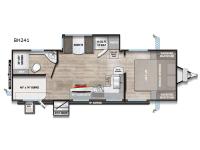 Delta Ultra Lite BH241 Floorplan Image