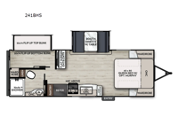 Apex Ultra-Lite 241BHS Floorplan Image