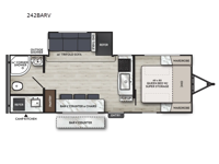 Apex Ultra-Lite 242BARV Floorplan Image