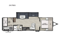 Apex Ultra-Lite 291TBSS Floorplan Image