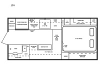 Northstar Hardside 10X Floorplan Image
