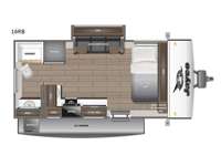 Jay Feather Air 16RB Floorplan Image