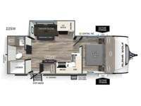 Cherokee Alpha Wolf 22SW Floorplan Image