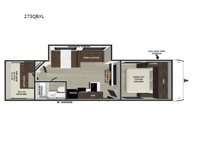 Salem Cruise Lite 273QBXL Floorplan Image