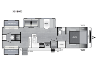 Freedom Express Liberty Edition 330BHJJ Floorplan Image