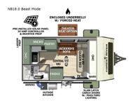 No Boundaries NB18.0 Beast Mode Floorplan Image