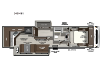 Wildcat MAXX 305MBX Floorplan Image