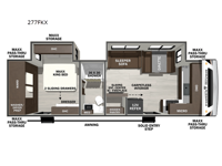 Wildcat MAXX 277FKX Floorplan Image