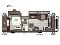 Wildcat MAXX 277FKX Floorplan Image
