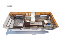 Bigfoot 2500 Series B25RQ Floorplan Image