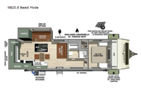 No Boundaries NB20.8 Beast Mode Floorplan Image