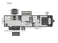 New 2026 Keystone RV Cougar Half-Ton 29MBD image
