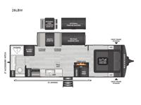 New 2026 Keystone RV Cougar Half-Ton 26LBW image