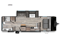 Colorado 28RBC Floorplan Image