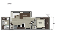 Wildwood 26RBS Floorplan Image