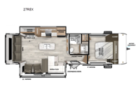Wildwood 27REX Floorplan Image