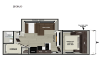Wildwood 28DBUD Floorplan Image