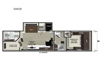 Wildwood 320ICE Floorplan