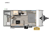 Westbrook 16RBCC Floorplan Image