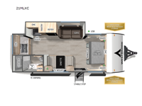 Westbrook 21MLXC Floorplan Image