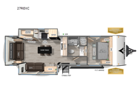 Westbrook 27REXC Floorplan Image