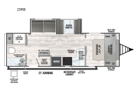 Viking 6K Series 25RB Floorplan Image