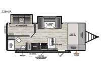 Viking 6K Series 22BHSR Floorplan Image