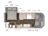 Sunflyer 22RS Floorplan Image