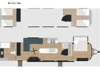Baypoint BP-411 DBL Floorplan Image