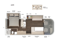 Sunflyer 26FE Floorplan Image