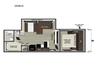 Salem 28DBUD Floorplan Image