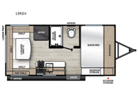 Aurora Light 16BHX Floorplan Image