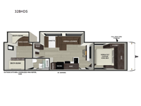 Salem 32BHDS Floorplan Image