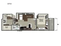 Salem 33TSX Floorplan Image