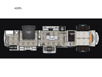 Redwood 420FL Floorplan Image