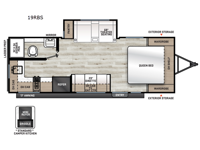 Aurora Light 19RBS Floorplan Image