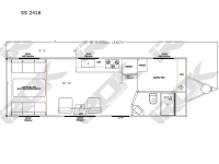 SS LUXE SS 2416 Floorplan Image