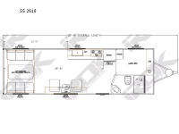 SS LUXE SS 2618 Floorplan Image