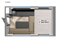 Backpack Edition B-580H Floorplan Image