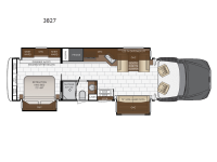 Supreme Aire 3827 Floorplan Image