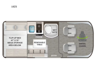 Scope Sport 18ZS Floorplan Image