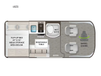 Rize Sport 18ZS Floorplan Image